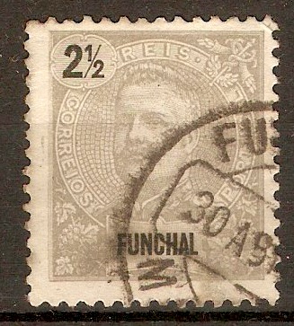 Funchal 1897 2 Pale grey. SG110.