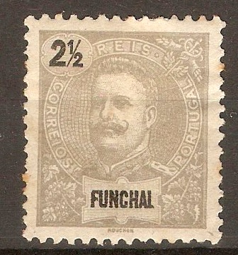 Funchal 1897 2r Pale grey. SG110.