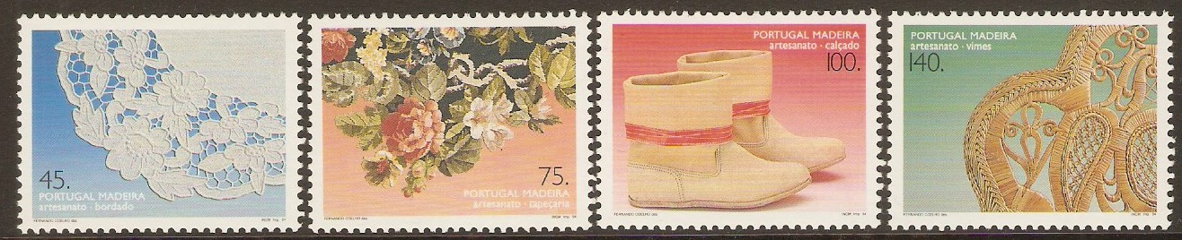Madeira 1994 Traditional Crafts (1st. Series) Set. SG295-SG298.