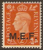 MEF 1942 2d Orange. SGM2.