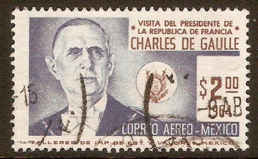 Mexico 1964 2p Presidential Visit. SG1077.