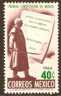 Mexico 1965 Constitution Anniversary Stamp. SG1092.
