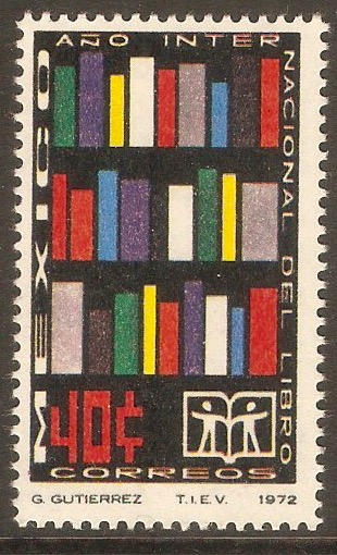 Mexico 1972 40c International Book Year. SG1268.