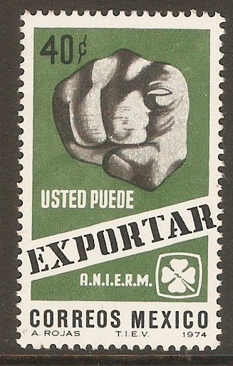 Mexico 1974 40c Exports Promotion. SG1294.