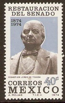 Mexico 1974 Senate Restoration Stamp. SG1314.