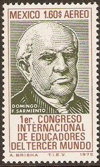 Mexico 1975 Educators Congress Stamp. SG1342.