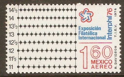 Mexico 1976 1p.60 "Interphil 76" Exhibition. SG1371.