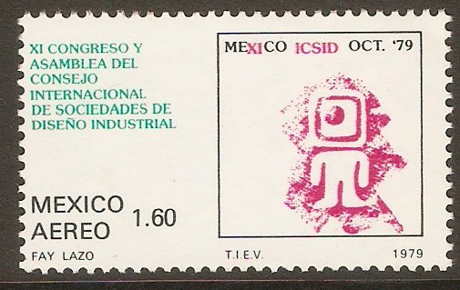 Mexico 1979 1p.60 Industrial Design Congress. SG1530.