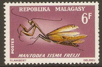 Malagassy 1966 6f Insects Stamps Series. SG113.