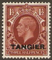 Tangier 1934 1d Red-brown. SG237.