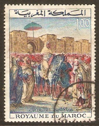 Morocco 1964 1d Coronation Anniversary. SG147.