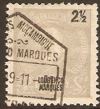 Lourenco Marques 1898 2c Grey. SG37.