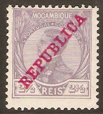 Mozambique 1919 2r Lilac. SG162.