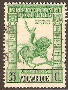 Mozambique 1938 35c Emerald-green. SG357.
