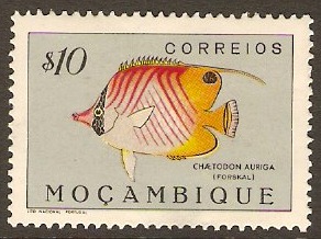 Mozambique 1951 10c Fishes Series. SG441.