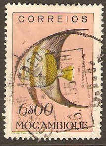 Mozambique 1951 6E Fishes Series. SG456.