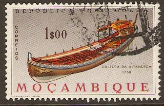 Mozambique 1964 1E Portuguese Marine Series. SG573.