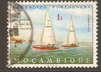 Mozambique 1972 1E Yachting Championships series. SG620.