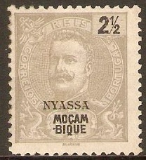 Nyassa Company 1898 2r Grey. SG14.