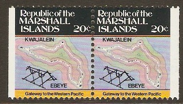 Marshall Islands 1984 20c Maps Series. SG11.