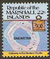 Marshall Islands 1984 22c Maps Series. SG12.