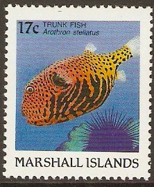 Marshall Islands 1988 17c Fishes Series. SG151.
