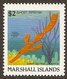 Marshall Islands 1988 $2 Fishes Series. SG161.