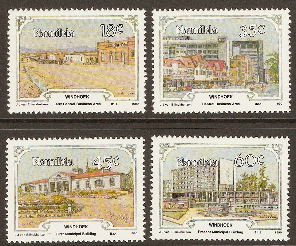 Namibia 1990 Windhoek Centenary set. SG545-SG548.