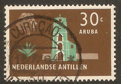 Netherlands Antilles 1958 30c Cultural series. SG380.