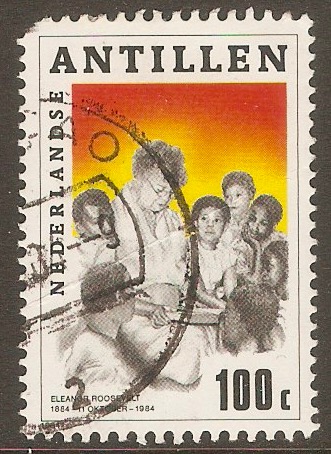 Netherlands Antilles 1984 100c Eleanor Roosevelt series. SG868.