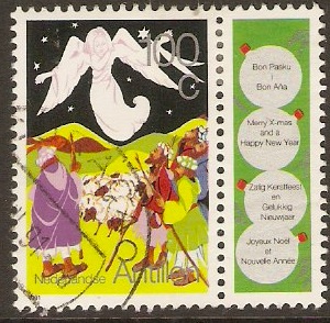 Netherlands Antilles 1991 100c Christmas series. SG1056.