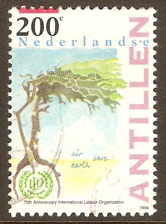 Netherlands Antilles 1994 200c ILO Anniversary series. SG1131.