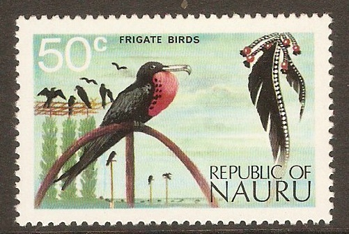 Nauru 1973 50c Cultural series. SG111. - Click Image to Close