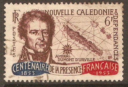 New Caledonia 1953 6f French Administration Anniversary. SG333.