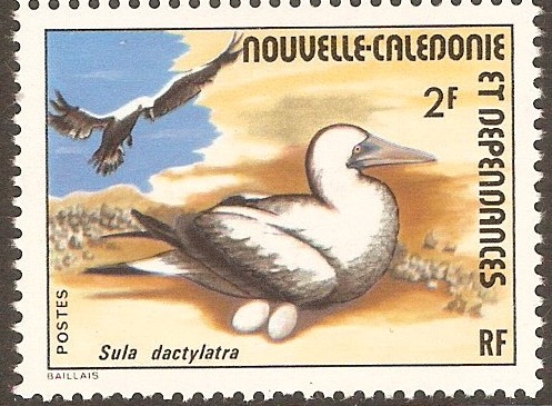 New Caledonia 1976 2f Ocean Birds series. SG562.