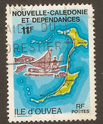 New Caledonia 1979 11f Islands series. SG610.