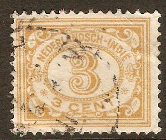 Netherlands Indies 1912 3c Ochre. SG212.