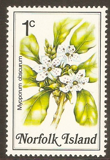 Norfolk Island 1984 1c Flowers series. SG318