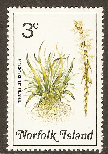 Norfolk Island 1984 3c Flowers series. SG320