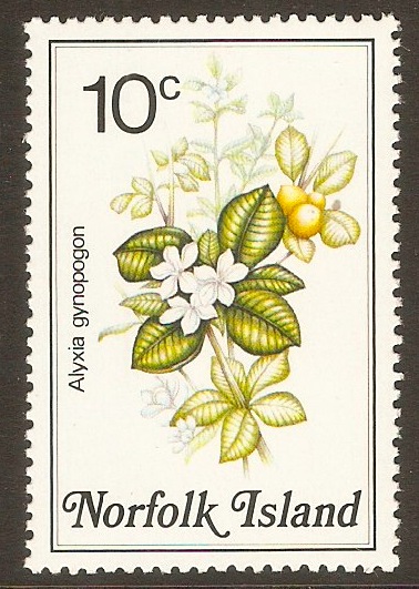 Norfolk Island 1984 10c Flowers series. SG323