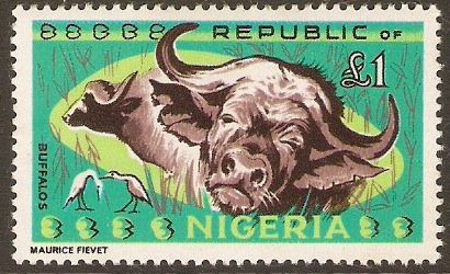 Nigeria 1965 1 Wildlife Series. SG185.