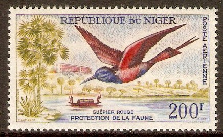 Niger 1959 200f Wild Animals and birds series. SG113.