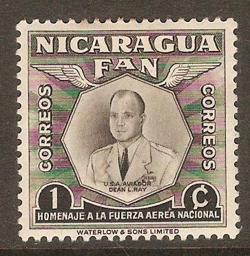 Nicaragua 1954 1c Air Force Commemoration series. SG1209.