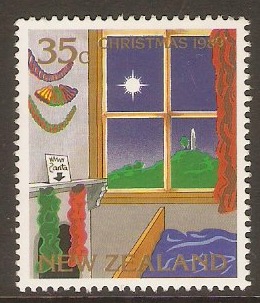 New Zealand 1989 35c Christmas series. SG1520.