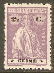 Portuguese Guinea 1919 2c Mauve - Ceres Series. SG214.