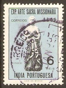 Portuguese India 1953 6r Missionery Art series. SG614.