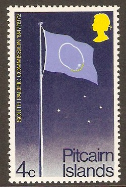 Pitcairn Islands 1972 4c Pacific Commission Series. SG120.