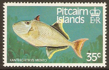 Pitcairn Islands 1984 35c Fishes Series. SG253.