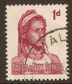 Papua New Guinea 1961 1d Lake. SG28