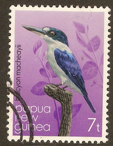 Papua New Guinea 1981 7t Kingfishers series. SG402.